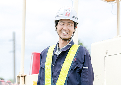 東洋スタビ作業風景